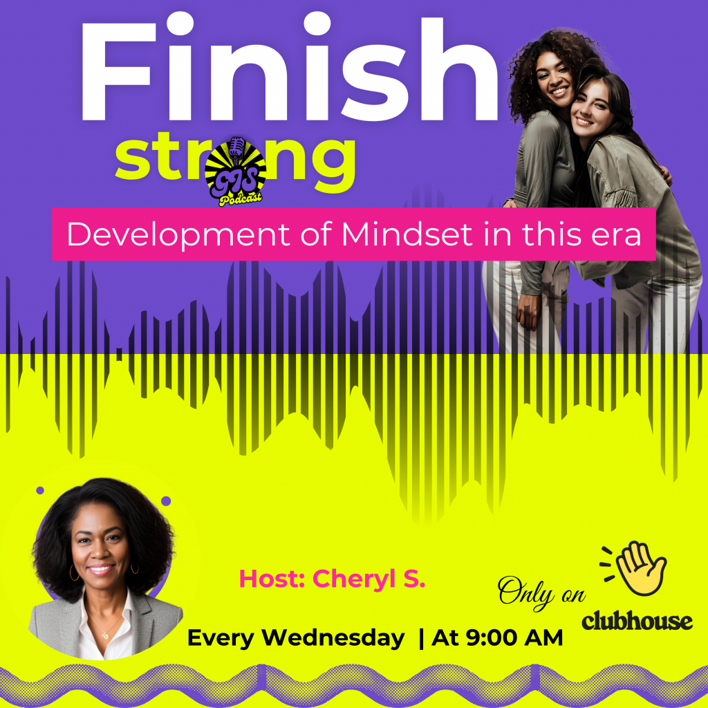 Black Modern Simple Talk About Development of Mindset Podcast Cover-18