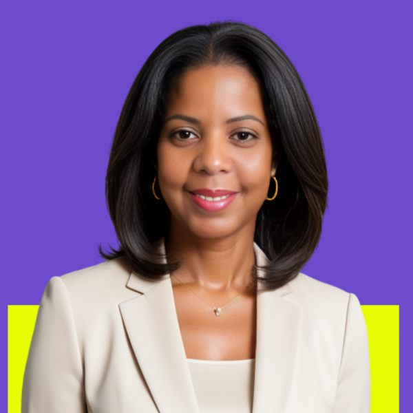 Neon Yellow Purple Professional Female Host Podcast Cover (1045 x 1120 px) (1170 x 1030 px)-2